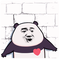 微信最新爆笑恶搞熊猫头心动系列表情包下载