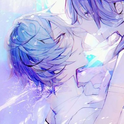 微信浪漫甜蜜二次元情侣头像