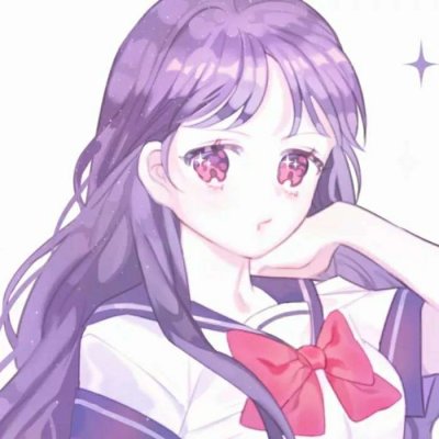 微信软萌可爱动漫二次元女生头像