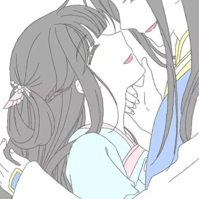 微信浪漫甜蜜二次元情侣头像