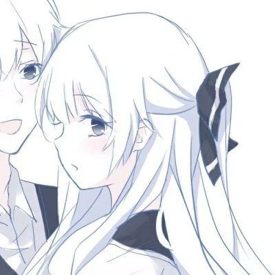 微信浪漫甜蜜二次元情侣头像