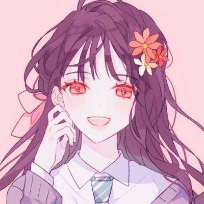 微信清纯动漫二次元女生头像