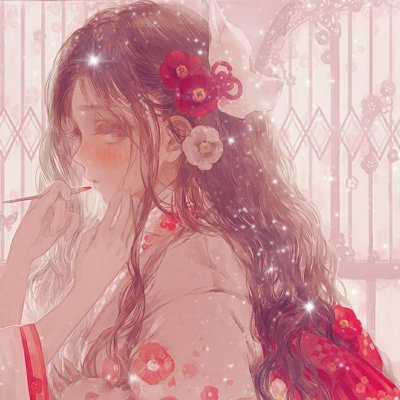 微信清纯动漫二次元女生头像