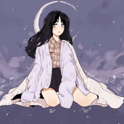 微信清纯动漫二次元女生头像
