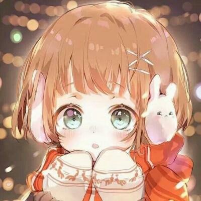 微信萌萌哒二次元女生头像