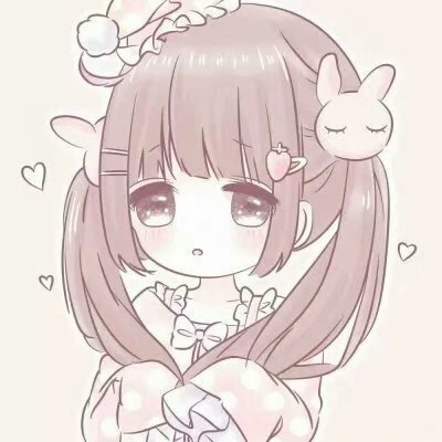 微信萌萌哒二次元女生头像