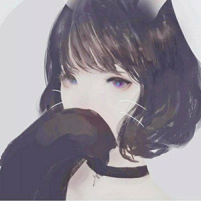 微信清纯动漫二次元女生头像