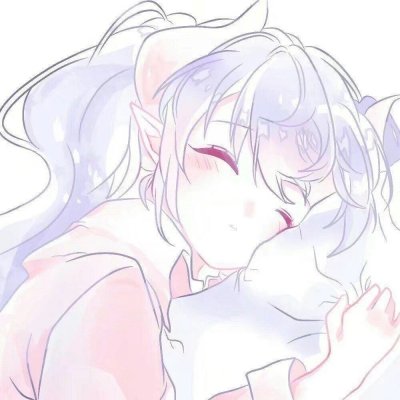 微信清纯动漫二次元女生头像
