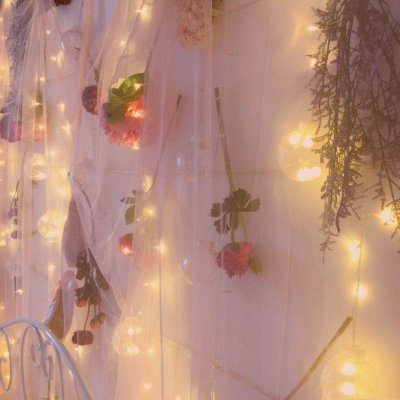 微信唯美粉嫩风景静物头像