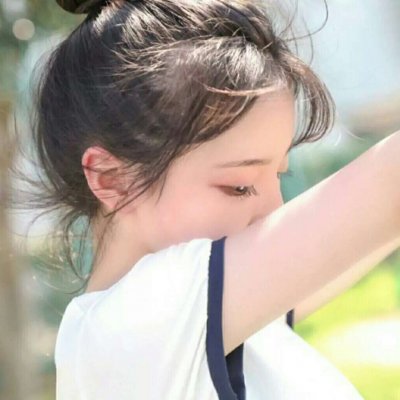 微信阳光可爱清新女生头像
