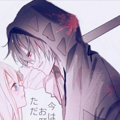 微信简洁浪漫动漫二次元情侣头像