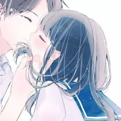 微信甜蜜纯洁动漫二次元情侣头像