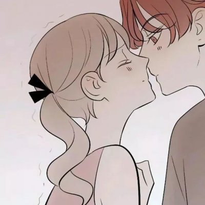 微信甜蜜纯洁动漫二次元情侣头像