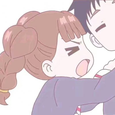 甜蜜二次元情侣微信头像