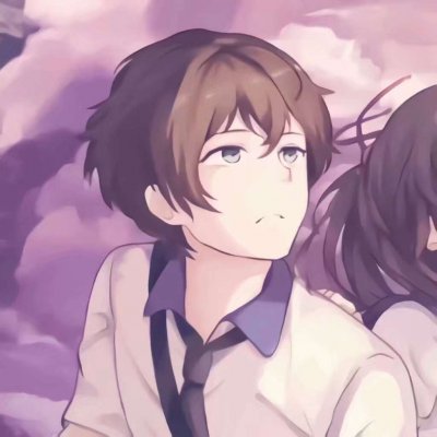 甜蜜二次元情侣微信头像