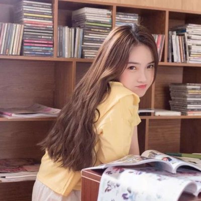 微信暖色调女生头像