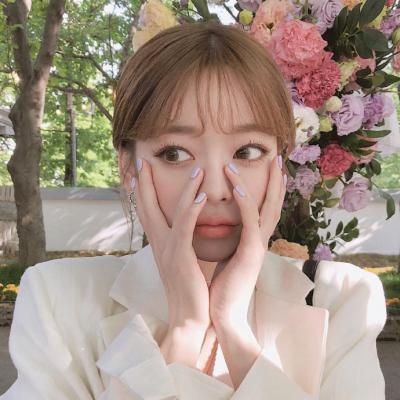 微信唯美女生长发头像