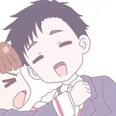 甜蜜二次元情侣微信头像
