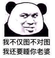 你是什么东西微信熊猫头恶搞表情包