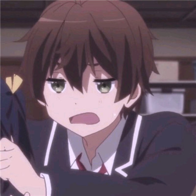 甜蜜动漫二次元情侣微信头像