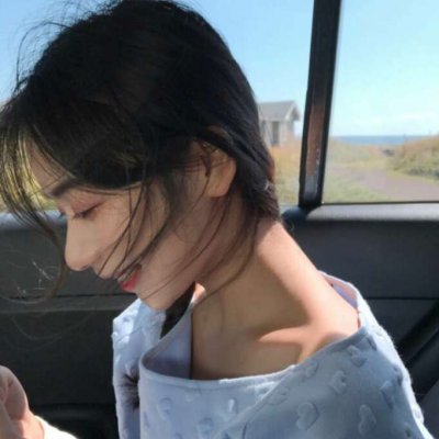 微信漂亮寂寞女生头像