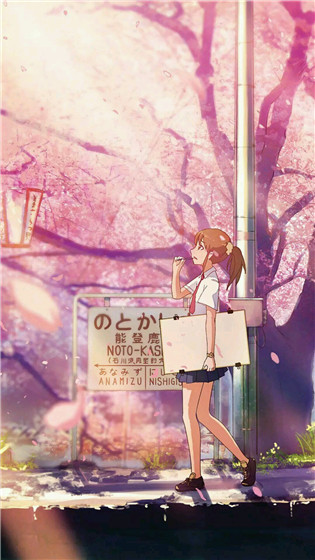 微信唯美动漫二次元聊天背景