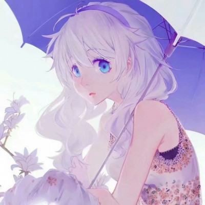 微信高颜值动漫二次元女生头像