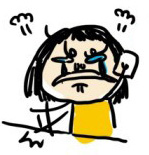 达达这个大美人儿生气系列微信手绘表情包合集下载