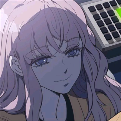 微信非主流丧系二次元女生头像