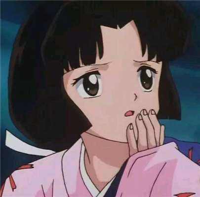 微信非主流丧系二次元女生头像