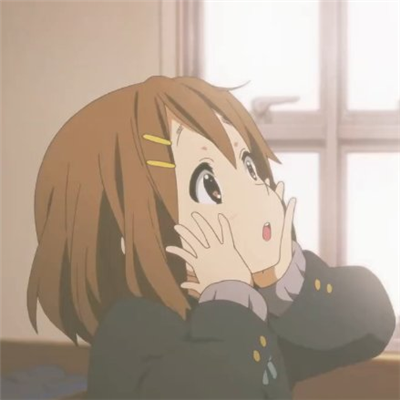 微信非主流丧系二次元女生头像