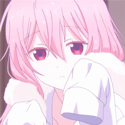 微信非主流丧系二次元女生头像