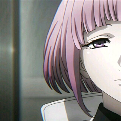 微信非主流丧系二次元女生头像