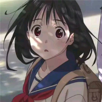 微信非主流丧系二次元女生头像