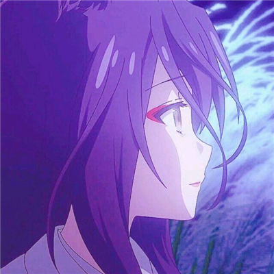 微信非主流丧系二次元女生头像