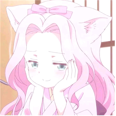 微信非主流丧系二次元女生头像