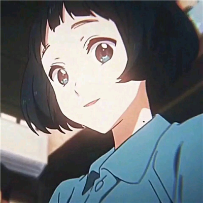 微信非主流丧系二次元女生头像