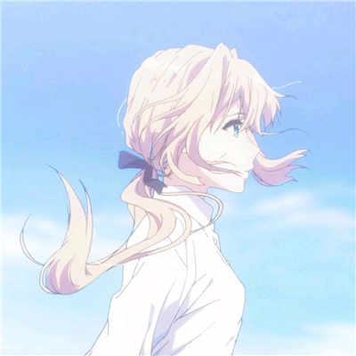 微信非主流丧系二次元女生头像