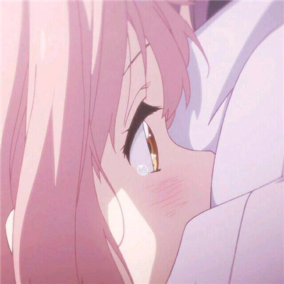 微信非主流丧系二次元女生头像