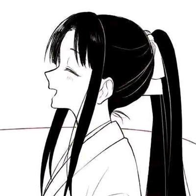 微信非主流丧系二次元女生头像