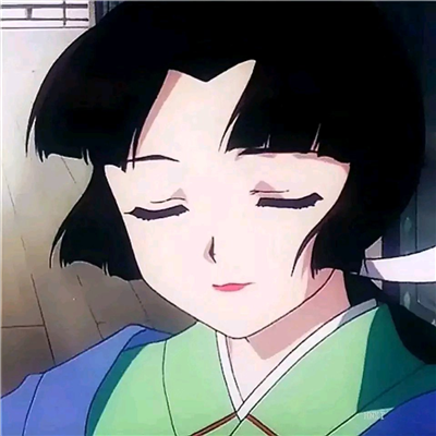 微信非主流丧系二次元女生头像