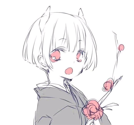 微信非主流丧系二次元女生头像