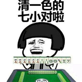打麻将搞笑微信表情包