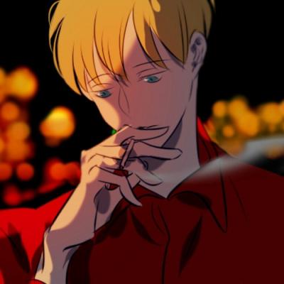 微信冷漠帅气动漫二次元男生头像
