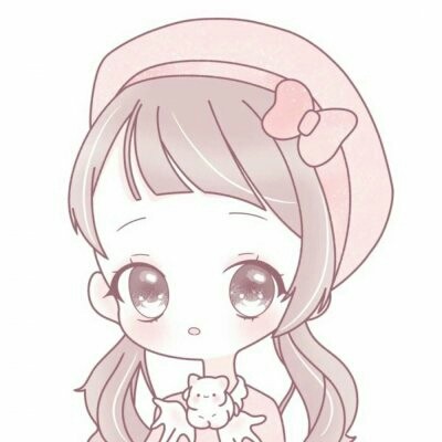 可爱萌萌哒二次元女生微信头像