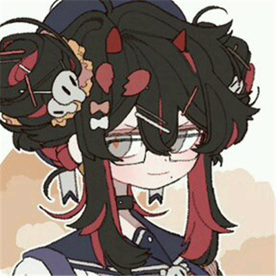 微信个性俏皮二次元女生头像