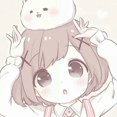 可爱萌萌哒二次元女生微信头像
