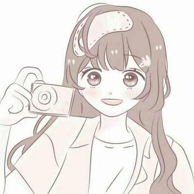可爱萌萌哒二次元女生微信头像