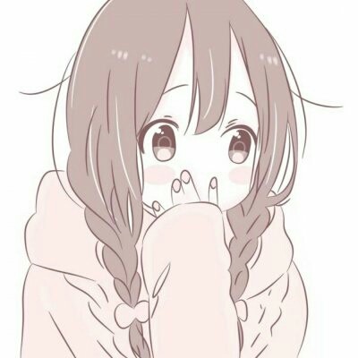 可爱萌萌哒二次元女生微信头像