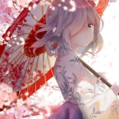 唯美微信软萌动漫二次元女生头像